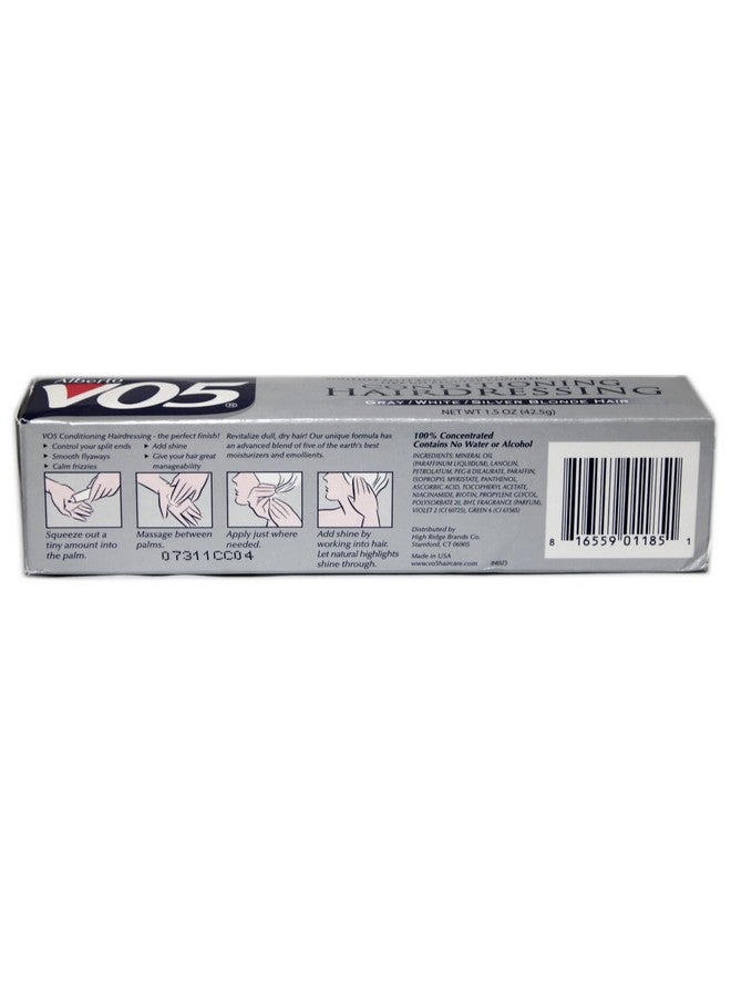 VO5 Conditioning Hairdress Gray/White/Silver 1.5 Ounce Tube (44Ml) (2 Pack) - Image 4