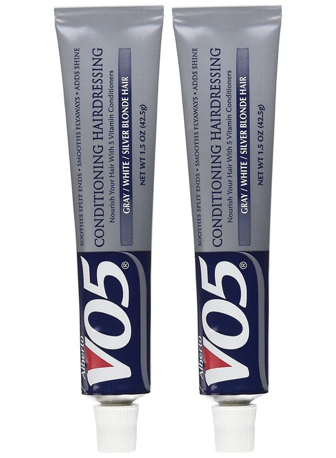 VO5 Conditioning Hairdress Gray/White/Silver 1.5 Ounce Tube (44Ml) (2 Pack) - Image 2
