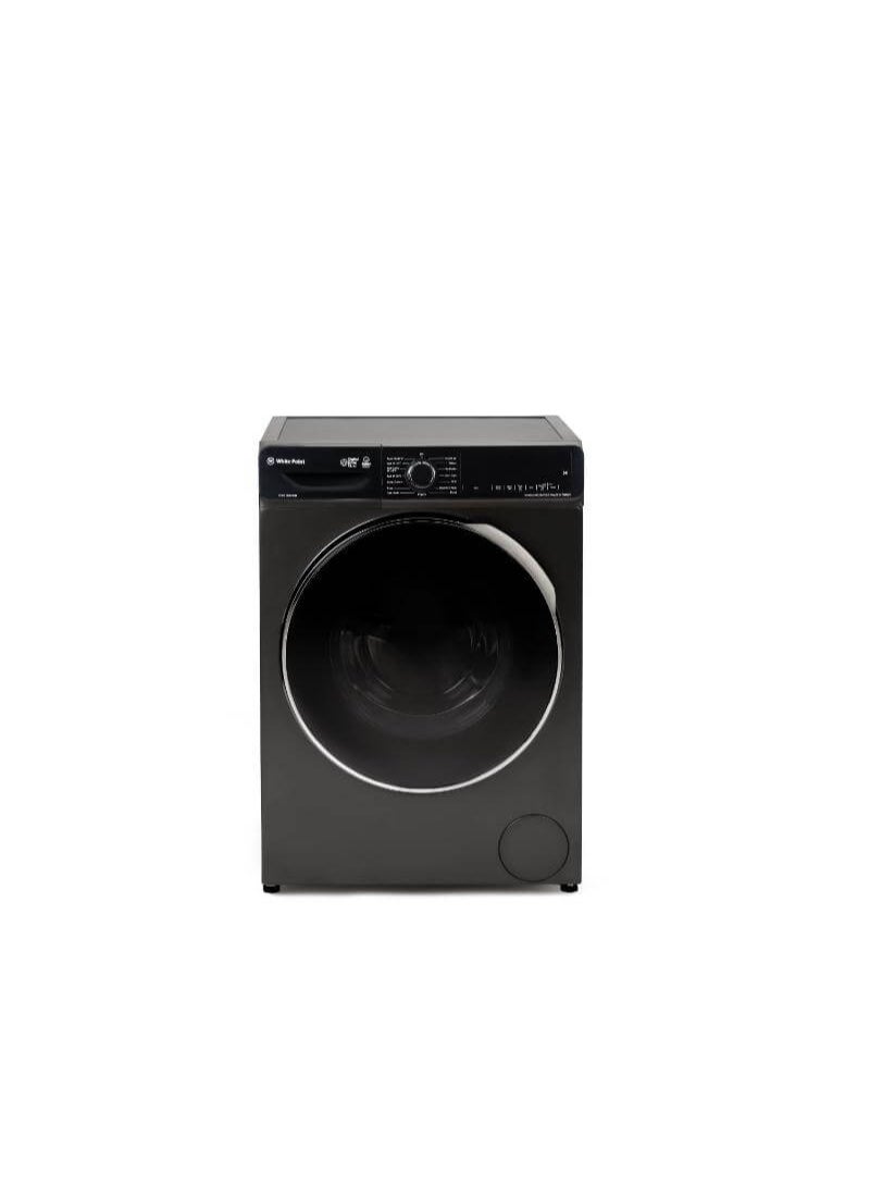 WhitePoint White Point 10 kg 1400 RPM Automatic Washing Machine with Inverter Steam WPW10141TSSWVDXG - Image 1