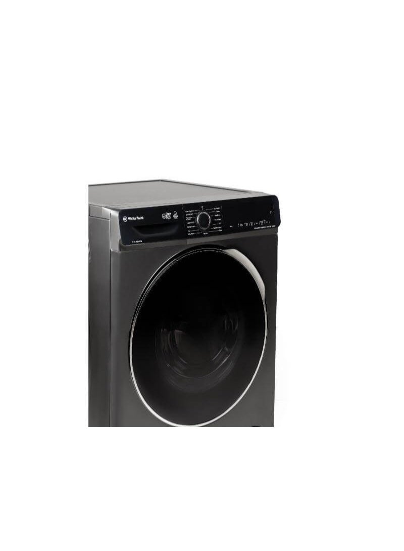 WhitePoint White Point 10 kg 1400 RPM Automatic Washing Machine with Inverter Steam WPW10141TSSWVDXG - Image 3