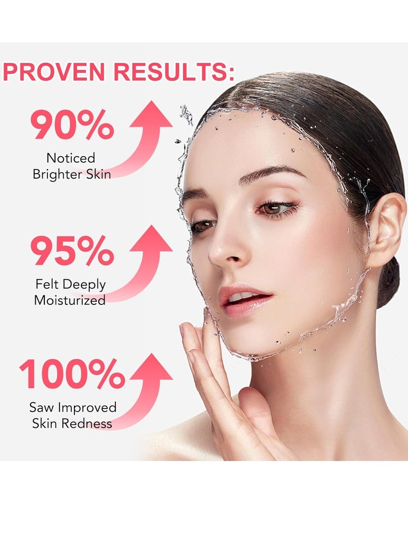 IKZEE Hydrating Collagen Face Masks, Bio-Collagen Real Deep Collagen Overnight Mask with Low Molecular Weight Collagen for Lifting, Firming, Moisturizing, Elasticity Improvement (4 Sheets Per Box) - Image 4