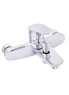 REEF Poppy Fiona Shower Mixer – Polished Chrome Finish | Single-Lever Bathtub Faucet | Water-Saving Soft Flow