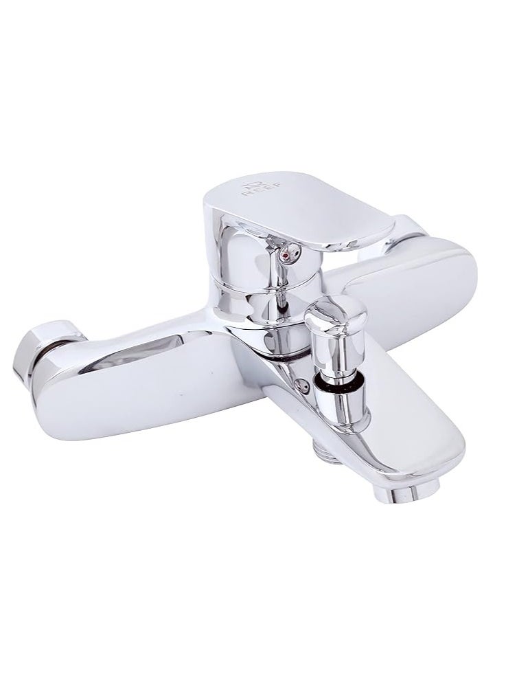 Reef - REEF Poppy Fiona Shower Mixer – Polished Chrome Finish | Single-Lever Bathtub Faucet | Water-Saving Soft Flow - Image 1