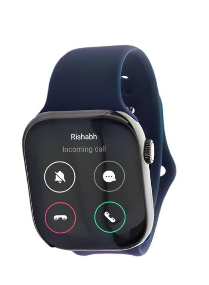 ساعة إنو WS‑A9 Max الذكية – شاشة لمس 2.12″ HD، نظام GPS، قياس ضغط الدم ونبض القلب، مساعد صوتي، مكالمات بلوتوث، قطر 45 مم، مقاومة للماء IP67 - Image 1