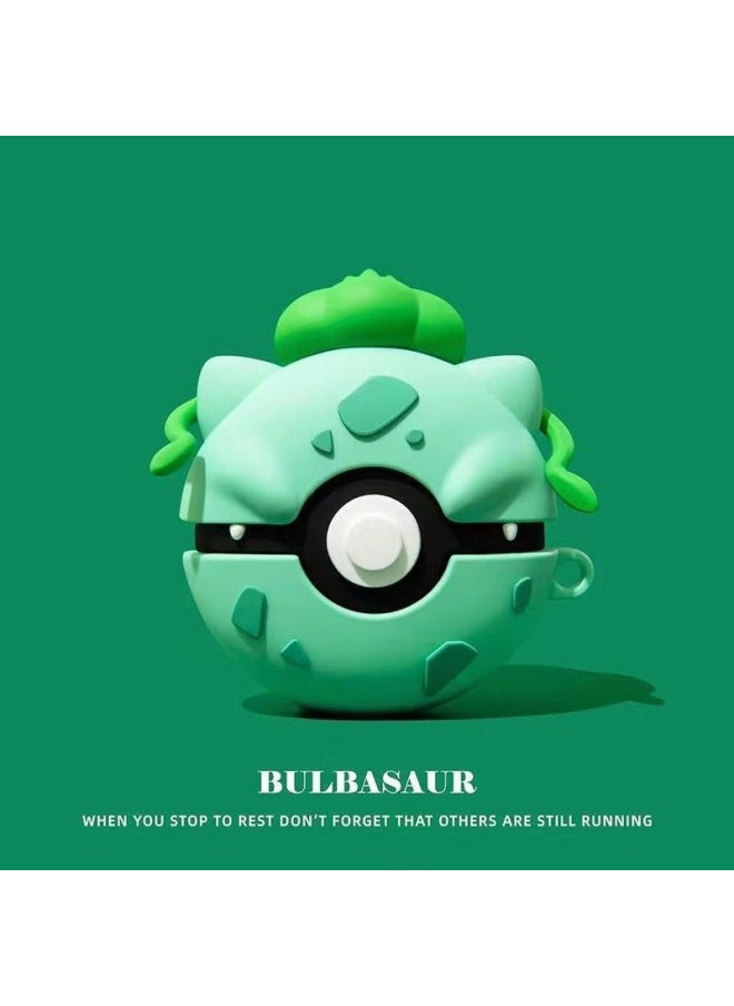 Generic - Kf Protective Cover Baokemeng Bluetooth Headset Earphone Case-Color:Fat Ding Elf Ball-Dimensions:AirPods Pro/pro2 - Image 1