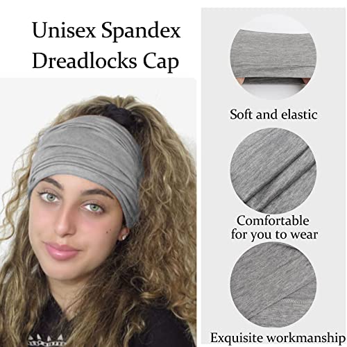 Messen 12 Pieces Under Scarf Hijab Cap Under Caps for Turban Head Wraps Scarf Solid Color Hijab Tube Unisex Stretch Dreadlocks Tube Neck Cover (Set 02) - Image 3