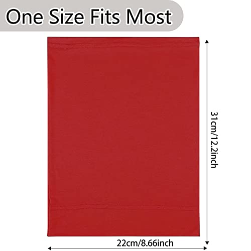 Messen 12 Pieces Under Scarf Hijab Cap Under Caps for Turban Head Wraps Scarf Solid Color Hijab Tube Unisex Stretch Dreadlocks Tube Neck Cover (Set 02) - Image 5