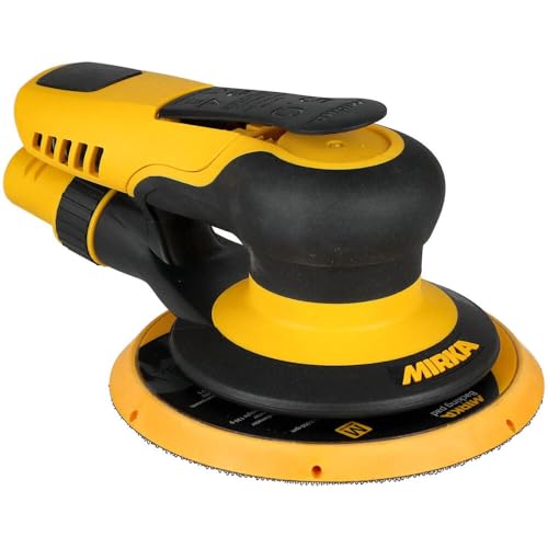 Mirka PROS Pneumatic Random Orbital Sander / 6 inch / 5mm orbit/Dust-free Sanding/MRP-650NV - Image 4