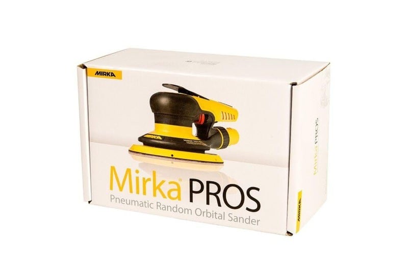 Mirka PROS Pneumatic Random Orbital Sander / 6 inch / 5mm orbit/Dust-free Sanding/MRP-650NV - Image 3