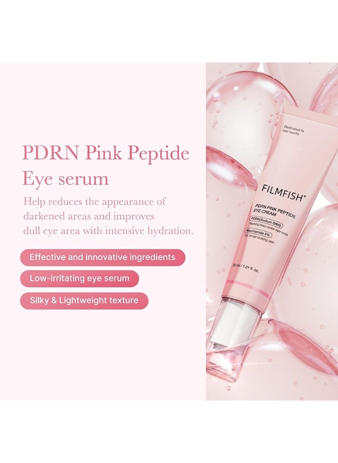 FILMFISH - Niacinamide Multi-Effect Eye Cream 30g | Dark Circles, Eye Bags, Fine Lines, Hydrating & Brightening - Image 1