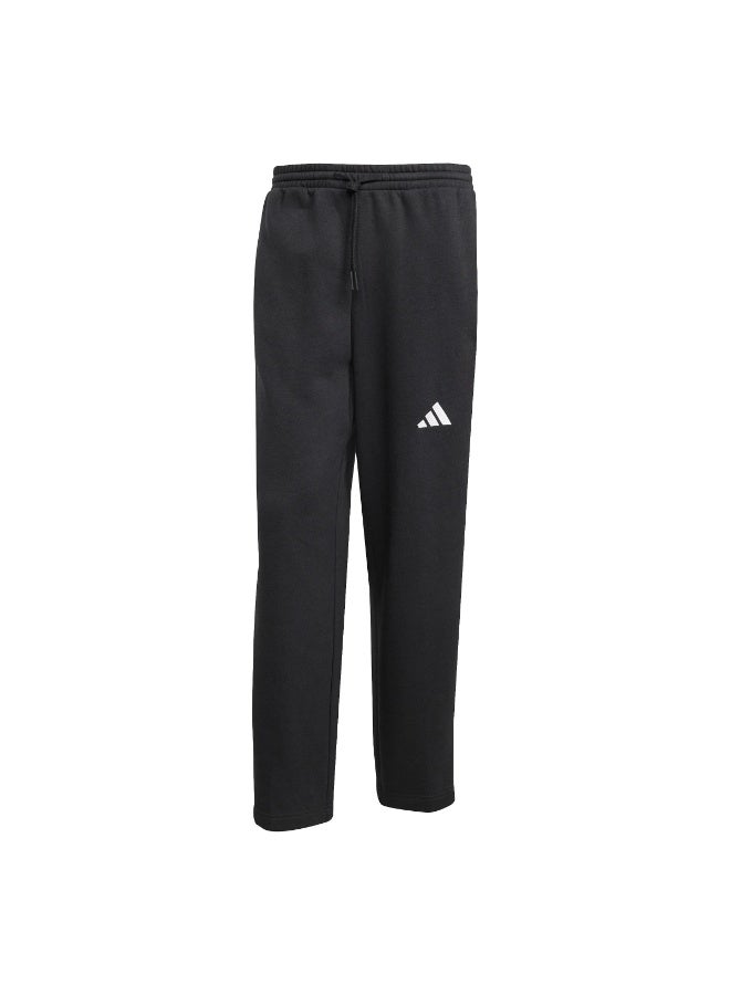 Adidas ESSENTIALS THREE STRIPES FLEECE WIDE LEG PANT - Image 3
