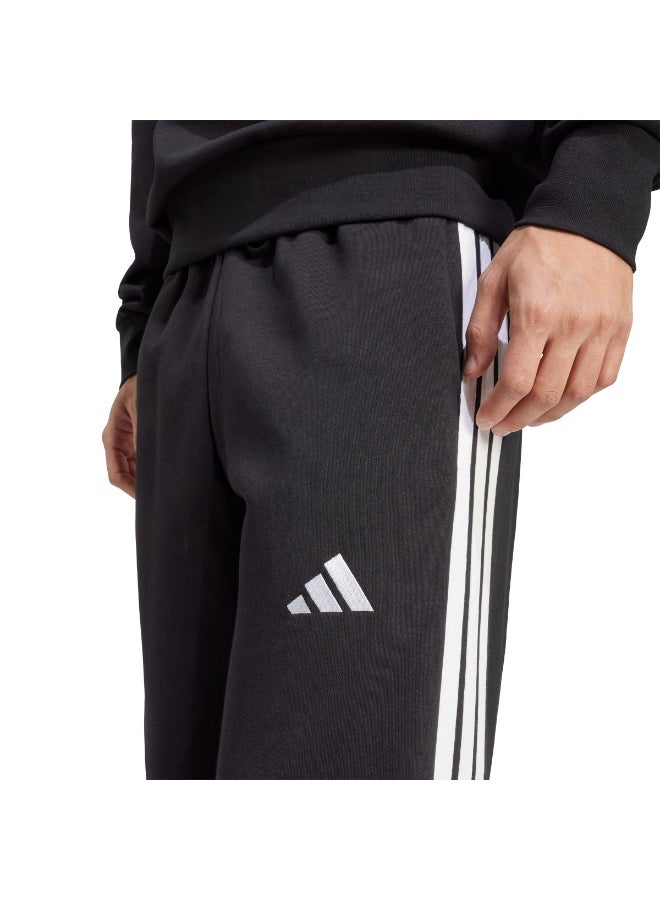 Adidas ESSENTIALS THREE STRIPES FLEECE WIDE LEG PANT - Image 2