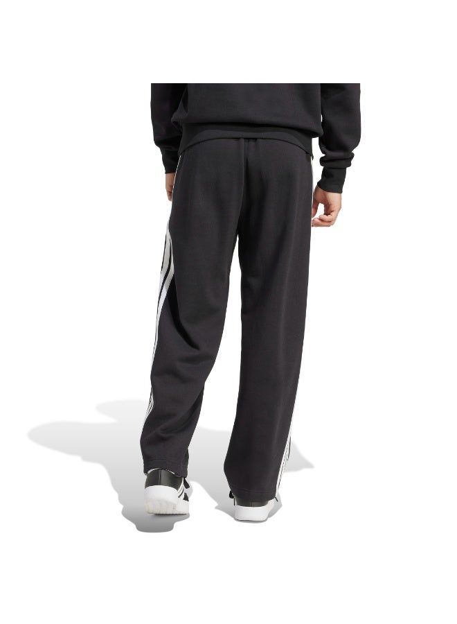 Adidas ESSENTIALS THREE STRIPES FLEECE WIDE LEG PANT - Image 1