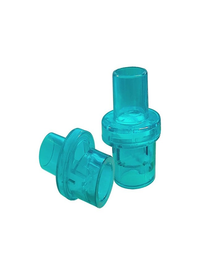 ELYSAID Pack of 100pcs CPR One Way Valves CPR Training Valve Green for Training Mask - Individually Wrapped - Image 4