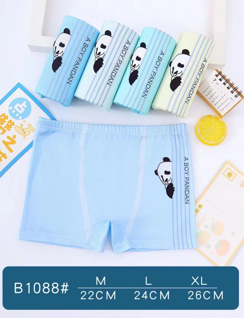 Kids Cartoon Briefs Cute Unisex Underwear Happy Bear  - Image 3