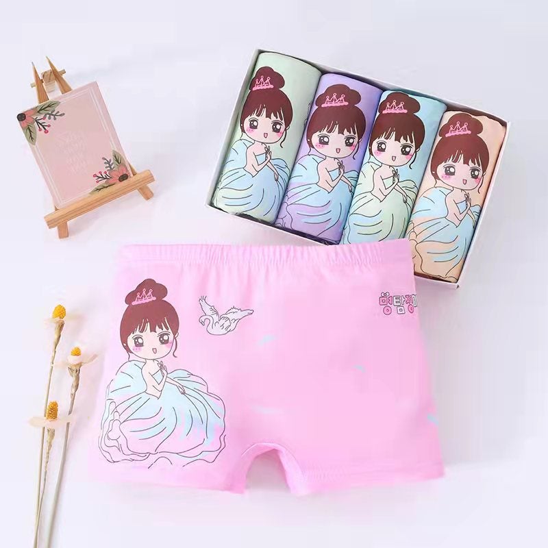 Kids Cartoon Briefs Cute Unisex Underwear Happy Bear  - Image 5