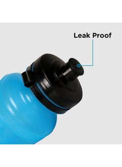Nivia Nivia Ultra 600ML Polyvinyl Chloride Sipper (Blue,Pack of 1)  - Image 3