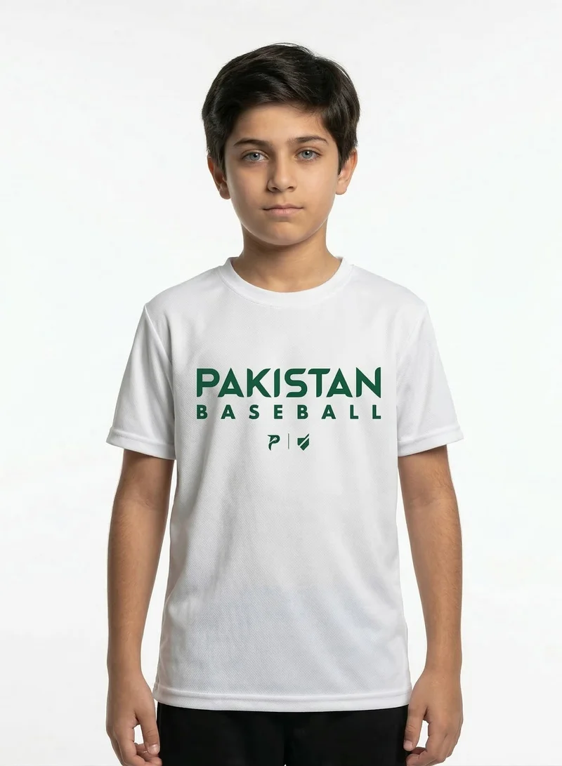 Baseball United Pakistan Baseball National Team Kids' Lifestyle T-shirt