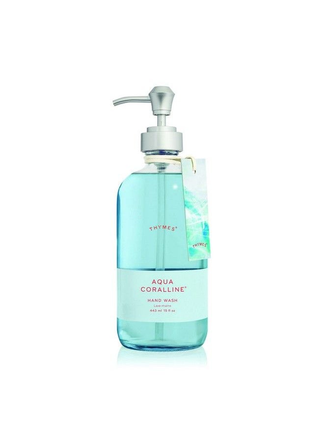 Thymes - Large Hand Wash Aqua Coralline 15 Fl Oz - Image 1