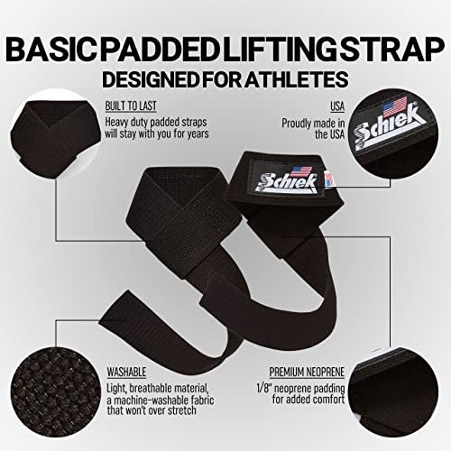 Schiek - Padded Lifting Straps - Image 3