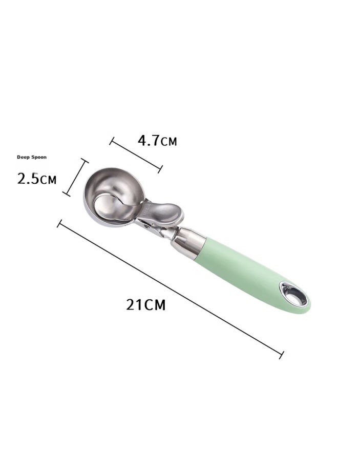 Bai Jie Baijie 304 Stainless Steel Ice Cream Scoop, Ball Maker, Ice Cream Scoop, Ball Maker, Dessert Ball Scoop  - Image 2