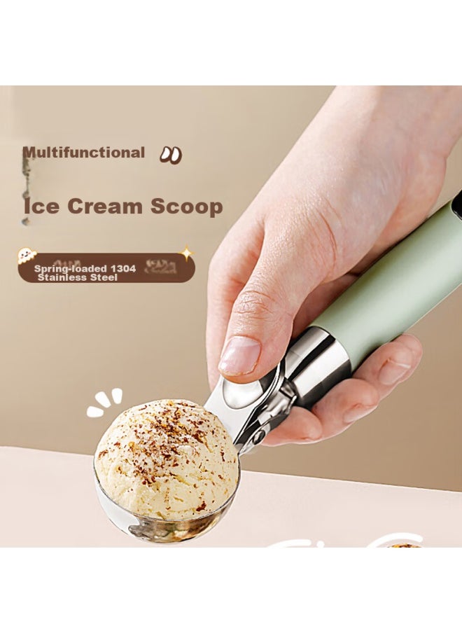 Bai Jie Baijie 304 Stainless Steel Ice Cream Scoop, Ball Maker, Ice Cream Scoop, Ball Maker, Dessert Ball Scoop  - Image 1