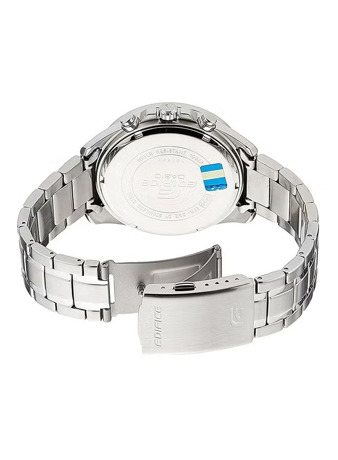 Casio Men's Stainless Steel Analog Wrist Watch EFR-552D-1A2VUDF - Image 2