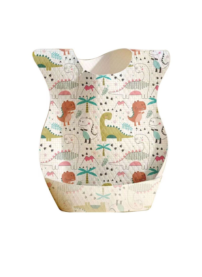 STAR BABiES Star Babies Disposable Bibs - Pack of 150 Dinosaur Print - New  - Image 1