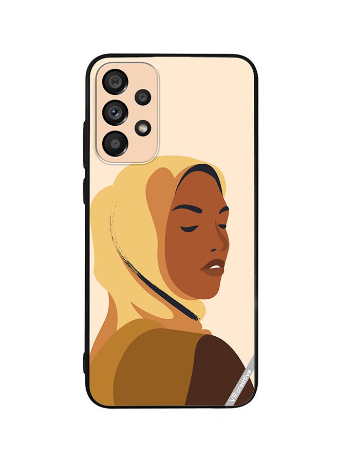 VR CREATIVE Protective Case Cover For Samsung Galaxy A72 Cartoon Woman Shape Design Multicolour - Image 1