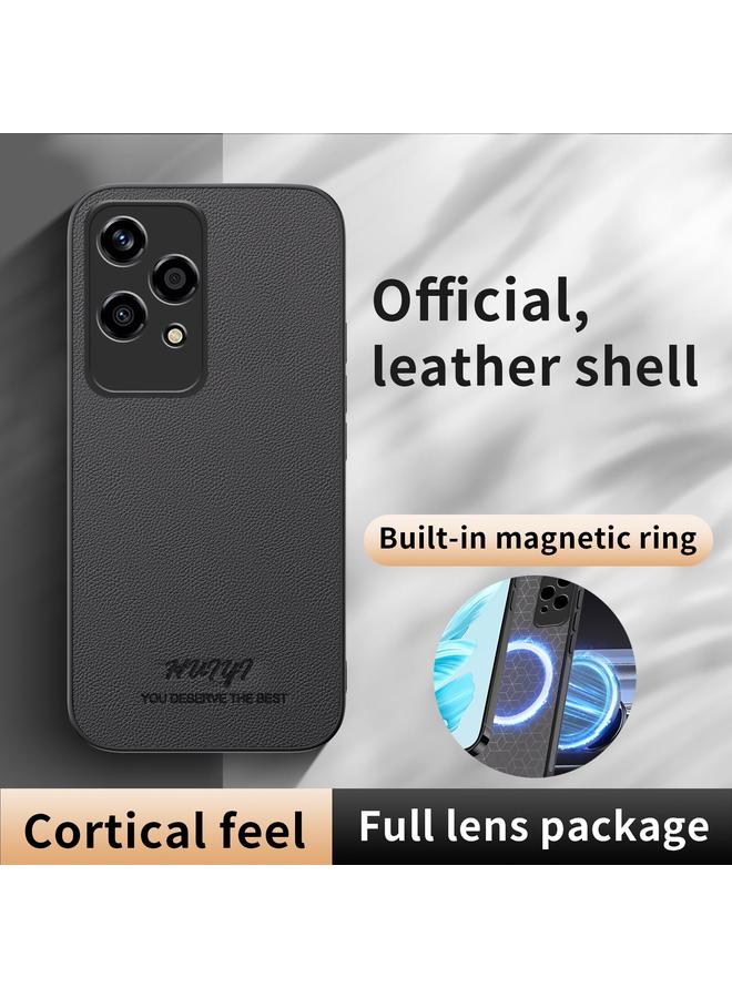 S-TOP Case For Honor 200 Lite Global HUIYI Leather Magnetic Phone Case - Image 2