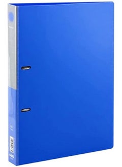 Deli Deli 5383 A4 Ring Binder 2 Hole 28mm 2D-Ring Folder Blue  - Image 1