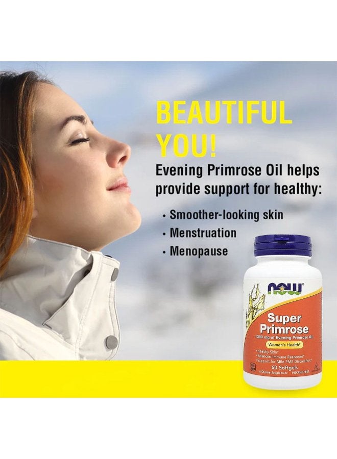 Now Super Primrose Softgels 60 Pieces - Image 2