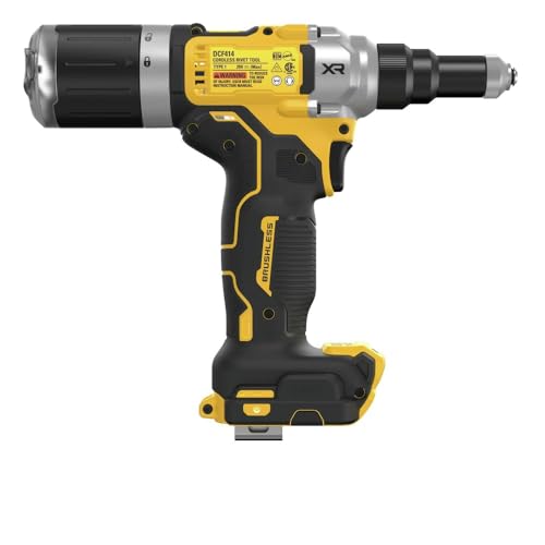 DEWALT 20V MAX XR Cordless Rivet Tool, 1/4", Bare Tool Only (DCF414B) - Image 4
