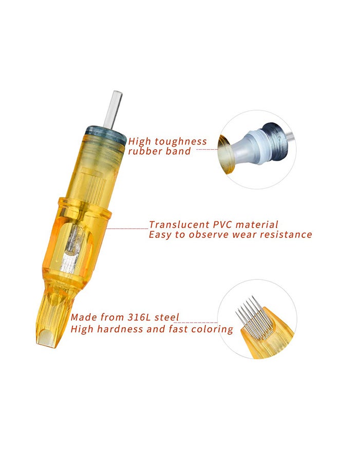 IOLITE 10- Pieces Tattoo Cartridge Needles, Pen SPMU Machine M6 Disposable Universal - 0401RL - Image 3