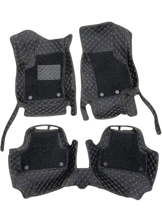 دواسات سيارة 9D طبقة مزدوجة - جلد فاخر وحماية شاملة - مقاومة للمياه والأتربة ومتينة للاستخدام اليومي - Image 1