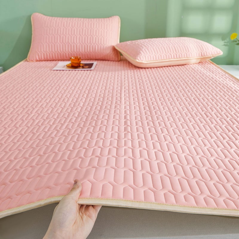 Advanced Gray Cooling Mat Breathable Skin Friendly Machine Washable 70.87x78.74 Inch - Image 1