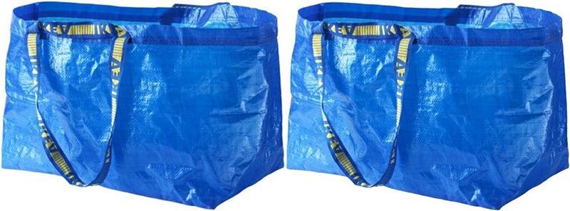 IKEA Frakta Classic Shopping Bag (X2, Blue) - Image 5