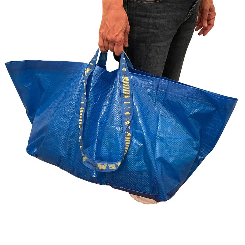 IKEA Frakta Classic Shopping Bag (X2, Blue) - Image 2