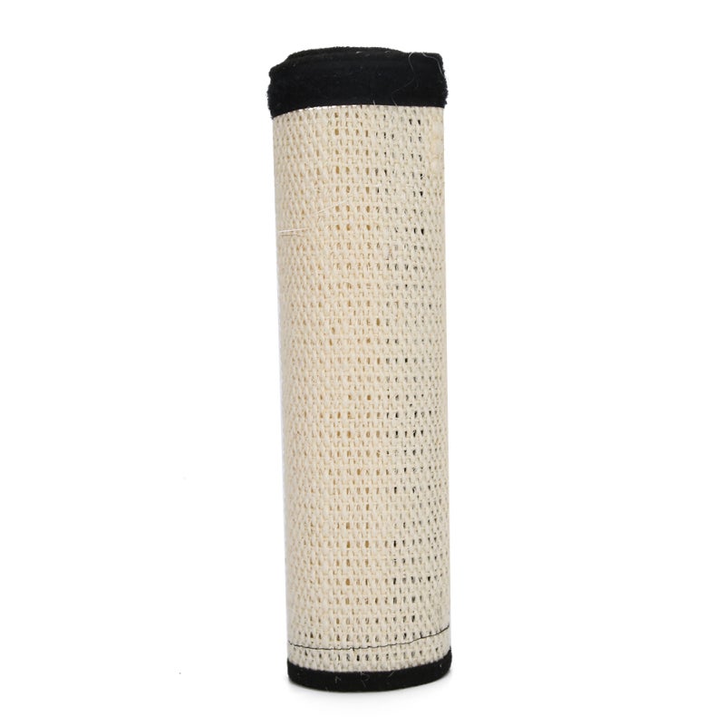 Table Leg Scratch Board White Sisal - Hook Loop Designed Furniture Protector - Natural Sisal Cat Scratcher for Sofa Table Legs - Image 3