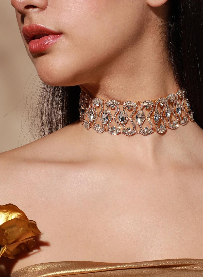 SOHI Party Artificial Necklace Jewellery  - Image 4