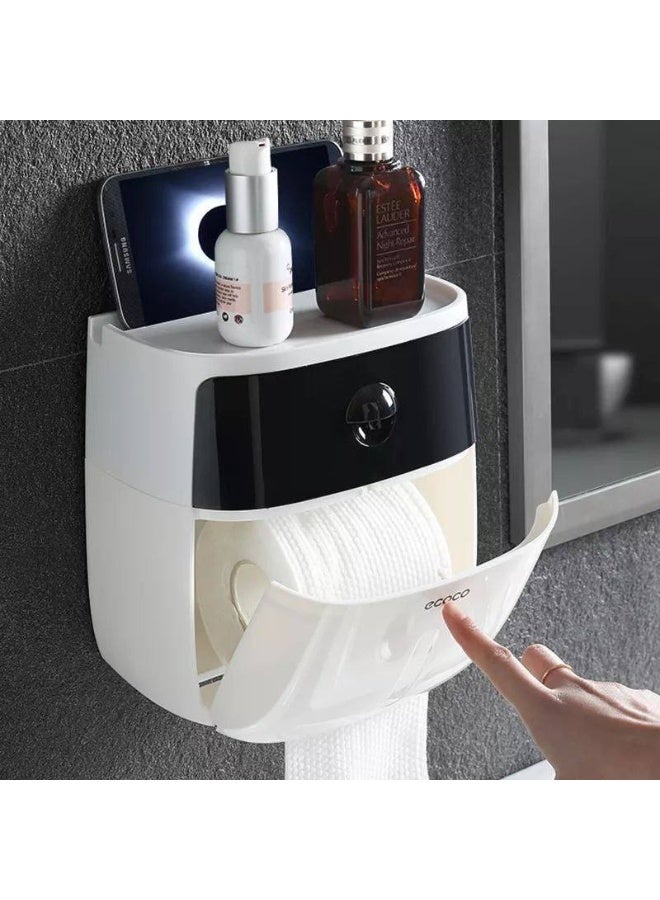 إيكوكو حامل للأدوات الحمام لاصق دبل فيس - Image 3