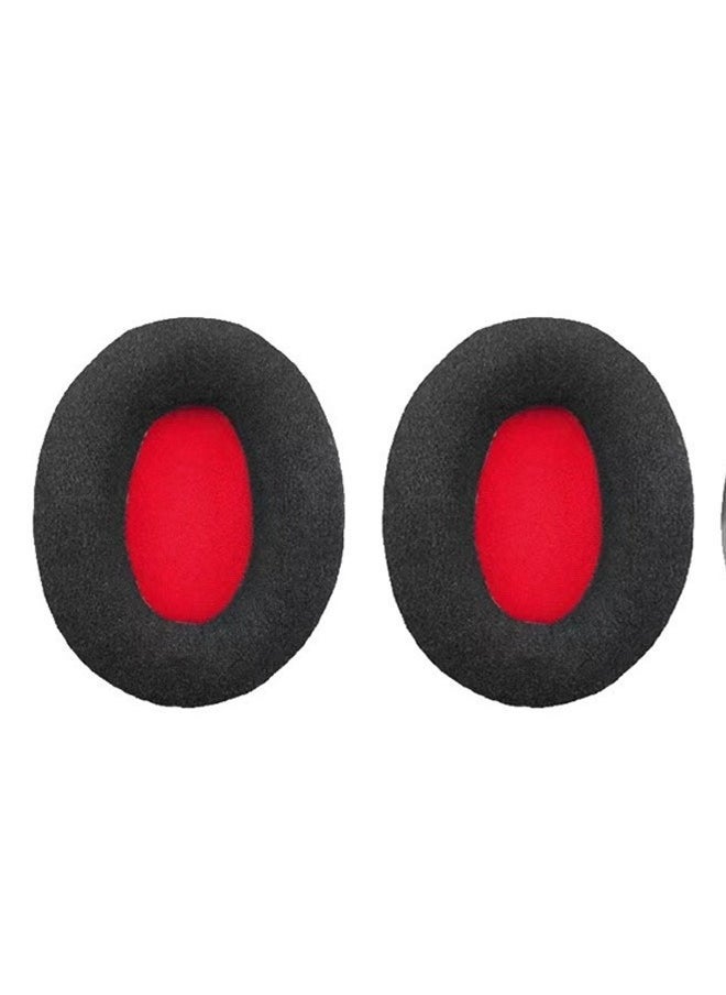 Generic Headphone Cover, High Quality Headrest Replacement Breathable Ear Pads with Kingston HyperX Cloud II/III (Black) Earmuffs, HyperX Cloud 2/3 Ear Pads  - Image 1
