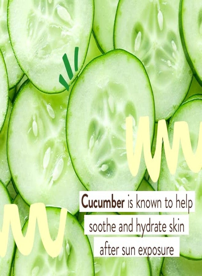 Babo Botanicals After Sun Soothing Mist - Aloe Vera & Cucumber - For Face, Body & Sensitive Skin - Non-Aerosol - No-touch application - EWG Verified - Alcohol-Free - Scented with cucumber extract - Image 4