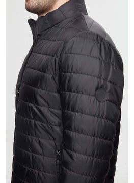 D'S DAMAT Slim Fit Black Windproof Fiber Filled Coat 3HF07ORT04262  - Image 3