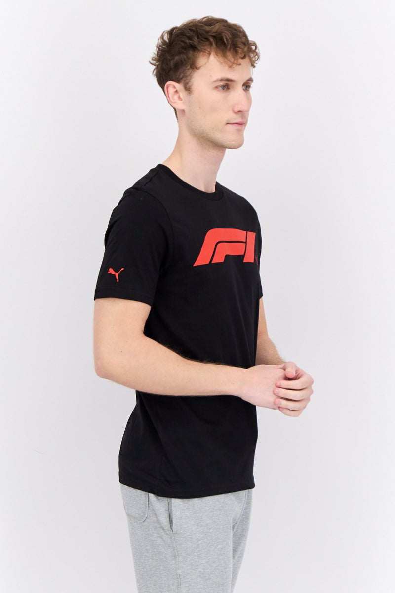 PUMA Puma x F1 Men Sportswear Fit Short Sleeve Outdoor T Shirt, Black  - Image 2