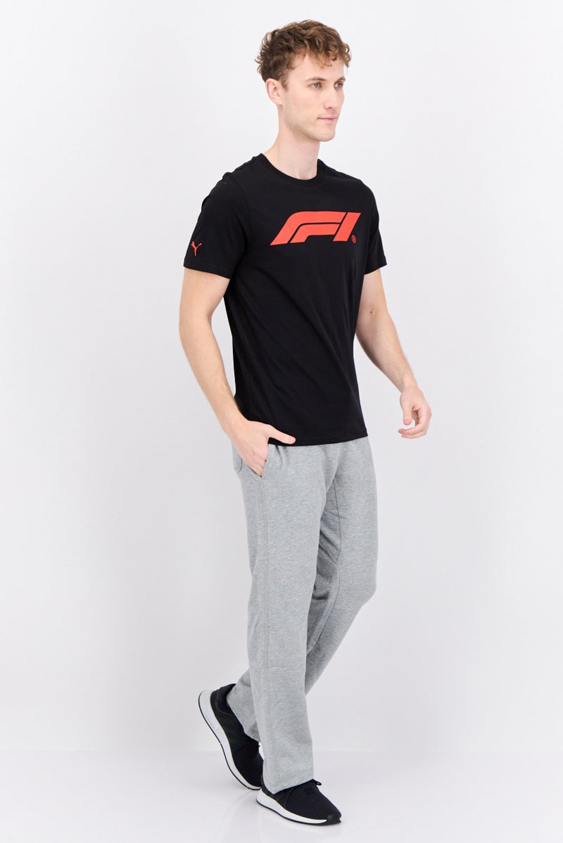 PUMA Puma x F1 Men Sportswear Fit Short Sleeve Outdoor T Shirt, Black  - Image 4