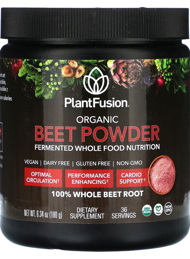 Organic Beet Powder 6.43 oz (180 g)