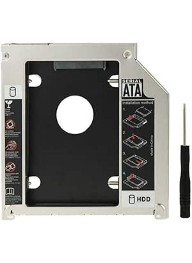 Generic UNIVERSAL SECOND For SATA HDD 2.5 inch Caddy Thickness: 12.7MM 