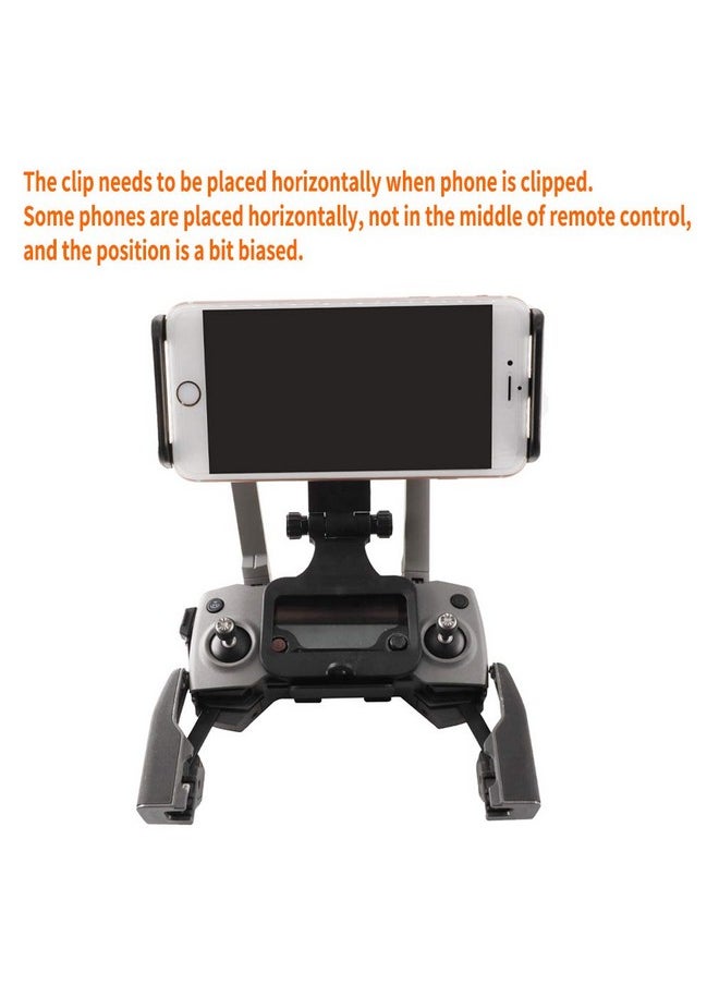 Hanatora - Hanatora 4-11 Inch Tablet Phone Front Holder Mount with Neck Lanyard for DJI Mavic Mini/Mini SE,Mavic 2 Pro/Zoom, DJI Mavic Air/Spark/Mavic Pro/Platinum Remote Control - Image 1
