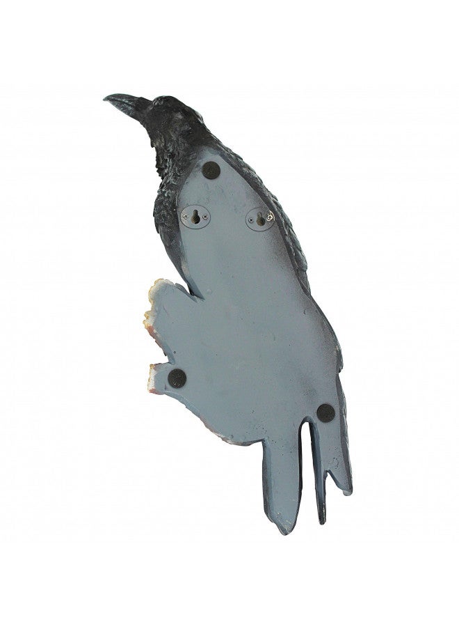 Design Toscano The Raven's Perch Gothic Decor Wall Sculpture, Single - Image 4